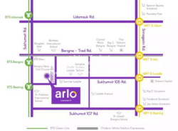 ให้เช่าคอนโด อาโล่ ลาซาล 17 (Arlo Lasalle 17) ตึก D ชั้น 5 25.12 ตร.ม. 1 น 1 น้ำ, ราคา 9,000 บาท/เดือน 