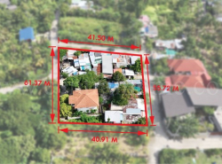 ที่ดินถมแล้ว พร้อมสิ่งปลูกสร้าง 1-2-40 ไร่ บางรักน้อย 16 นนทบุรี 