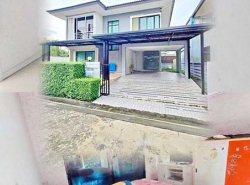 ตลาดสัมมากรเมืองเอก 2.3 กม.บ้าน 2 ชั้น  พร้อมเฟอร์ เครื่องใช้ไฟฟ้า 2ชั้น 3นอน 3น้ำ 65 ตร.วา.255 ตร.ม.ทะเลสาบขนาดใหญ่ MRT รังสิต 3.7 กม.