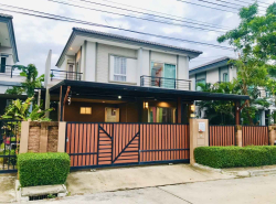 เลี้ยงสัตว์ได้ เช่า19,500บ./ด. ให้เช่าบ้านเดี่ยว2ชั้น มบ.พฤกษาเดอะแพลน คลอง2 คลองหลวง ปทุมธานี
