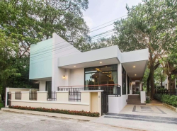 โซนรวมโชค ขาย 5.9 ล้าน 100 ตรว. #บ้านสวนนนทรี #แยกรวมโชค บ้านชั้นเดียว #สไตล์โมเดิร์น ตกแต่ง สไตล์รีสอร์ท ทำเลดี น้ำไม่ท่วมค่ะ