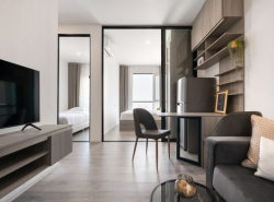 ให้เช่า คอนโด KnightsBridge Sukhumvit-Thepharak 40 ตรม ชั้น 17 ติด BTS สำโรง