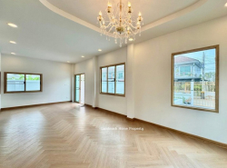 IN-017 ขายบ้านสร้างใหม่สไตล์นอร์ดิก 2 ชั้น รุ่งกานต์7 บางกรวย ไทรน้อย พร้อมสระว่ายน้ำส่วนตัว เนื้อที่ 60ตรว 3นอน 3น้ำ