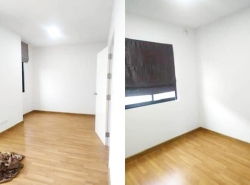 บ้านใหม่ กิ่งแก้ว29-41 ลาดกระบัง ให้เช่าทาวน์โฮมหลังริม 2 ชั้น เดอะ พาซิโอ มอลล์ 3 กม. 24ตรว. 130ตรม. 3นอน 2น้ำ 4จอดรถ 2แอร์ APL สุวรรณภูมิ