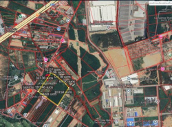 ขายที่ดิน มาบแสนสุขเขาคันทรง ศรีราชา  เนื้อที่  68-1-83 ไร่ สีม่วงลาย  มาบแสนสุข เขาคันทรง ศรีราชา  ชลบุรี