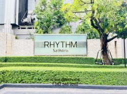 ขายคอนโด ริธึ่ม สาทร Rhythm Sathorn ชั้น 32 ตึกN ห้องริม วิวเมือง 50ตรม. เพียง250เมตร ถึง BTS สะพานตากสิน