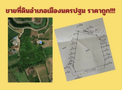 ขายที่ดินราคาถูกอำเภอเมืองนครปฐม จังหวัดนครปฐม ตำบลสวนป่าน 