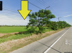 ขายที่ดิน 12 ไร่ หน้ากว้าง ทำเลดี ติดถนนสี่เลน หมายเลข 322 อำเภอเมืองสุพรรณบุรี สุพรรณบุรี ทำเลเหมาะทำค้าขาย  สร้างโรงงาน-บริษัท โกดัง