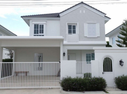 HR1951ให้เช่าบ้านเดี่ยว หมู่บ้านชัยพฤกษ์ บางนา กม.15 ตกแต่งเฟอร์ครบพร้อมอยู่
