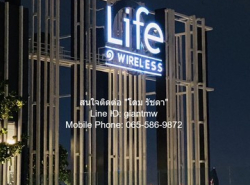ให้เช่า RENT condominium ไลฟ์ วัน ไวร์เลส Life One Wireless 29ตรม 1 ห้องนอน ใกล้กับ รถไฟฟ้า BTS เพลินจิต ดีลดีสุด ณ จุดนี้