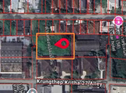 ขายที่ดินกรุงเทพกรีฑา 417 ตร.ว. ทำเลดีเหมาะปลูกบ้าน 