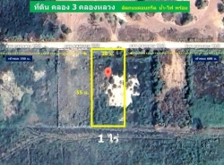 ที่ดินคลอง3 คลองหลวง ปทุมธานี (ซอยคลองสาม13/3) ซอยเดียวกับร้านพี่ญาคนรุม