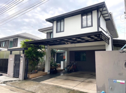 ขายบ้านเดี่ยว 2 ชั้น มัณฑนา บางนา กม.7(Mantana Bangna Km.7) 64 ตร.วา บ้านพร้อมอยู เฟอร์นิเจอร์บิ้วอิน