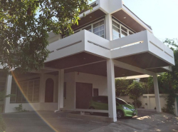 ให้เช่าบ้านเดี่ยว2ชั้น 340 ตร.ว.ย่านปรีดี14 สุขุมวิท71 ใกล้ BTS พระโขนงจอดรถ 15 คัน