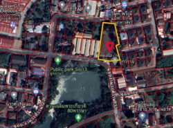 ที่ดินเปล่า เนื้อที่ 433 ตร.ว. ซ.งามวงศ์วาน 31  ต.บางเขน อ.เมืองนนทบุรี จ.นนทบุรี
