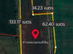  ขายที่ดินเปล่า (ขายรวมแปลงใหญ่) 4 ตำบลท่าช้าง อำเภอวิเศษชัยชาญ อ่างทอง เนื้่อที่ 5ไร่ 378 ตารางวา
