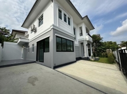 PO937 ขายบ้าน โครงการ ภัสสร เพรสทีจ บางนา-สุวรรณภูมิ Passorn  ถนนกิ่งแก้ว ต.ราชาเทวะ อ.บางพลี จ.สมุทรปราการ หลังมาร์เก็ตวิลเลจ