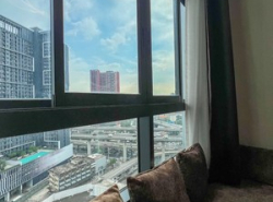 ยิ่งรอราคายิ่งขึ้น ใกล้ MRT 300 ม. ขายคอนโด ไอดีโอ นิว พระราม 9 (Ideo New Rama 9) Duplex สุดหรู เฟอร์ครบ ตกแต่งสวย