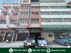 อาคารพาณิชย์ 5 ชั้น ซอยเจริญนคร 10 ภายในสภาพดี ราคาถูก