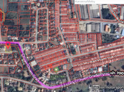 ขาย ที่ดิน ที่ดินเปล่า โครงการ ชวนชื่น การ์เด้นวิลล์  2 งาน 1.6 ตรว