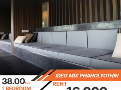ว่างให้เช่า คอนโด Ideo Mix Phaholyothin  ห้องตกแต่งมาแล้ว ให้ฟังก์ชั่นมาครบ พร้อมเข้าอยู่
