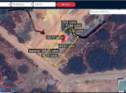 ขายที่ดิน  2 งาน 7.1 ตารางวา ต.ผาสิงห์ อ.เมืองน่าน จ.น่าน  ที่ตั้ง : ต