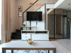 ให้เช่า คอนโด The Reserve พหล-ประดิพัทธ์  ห้อง Loft 2 ชั้น แต่งครบทั้งเฟอร์นิเจอร์และเครื่องใช้ไฟฟ้า