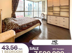ขาย 1 ห้องนอน 1 ห้องน้ำ คอนโด HQ Thonglor ห้องขายขาดทุน ขายพร้อมผู้เช่า เหมสะกับการลงทุน