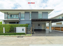 บ้านเดี่ยว บุราสิริ ราชพฤกษ์ - 345 ขนาด 91 ตร.วา หลังมุม ใกล้ Clubhouse แบบบ้านใหญ่ที่สุดในโครงการ บ้านสวย พร้อมย้ายเข้า