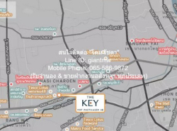 ให้เช่าคอนโดใหม่หรู เดอะ คีย์  เอ็มอาร์ที เพชรเกษม 48 (The Key MRT Phetkasem 48) ชั้น 10 28.23 ตร.ม. 1 น 1 น้ำ 1 จอดรถ ราคา 15,000 บาท