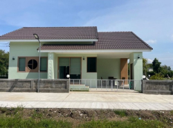 ขายขาดทุน บ้านสร้างใหม่ สไตล์มูจิ วิวธรรมชาติ น้ำแพร่ หางดง    