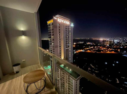C784 ขาย คอนโด  The Riviera Wongamat Beach เฟอร์นิเจอร์ครบ