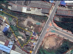 ขายที่เปล่าติดแม่น้ำแม่กลอง โฉนด 1 ใบ ผังเมืองสีส้ม