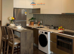 พร้อมให้เช่าคอนโด The Saint Residences 2 ห้องนอน ขนาด 57  ตร.ม. ตกแต่งพร้อมอยู่ วิวสวนจตุจักร