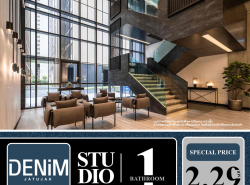 Condo DENIM JATUJAK  ห้องสตูดิโอ  1 ห้องน้ำ ห้องตกแต่งสวยหรู ห้องให้เฟอร์นิเจอร์มาอย่างครบครัน ราคาดีที่สุดในทำเลนี้