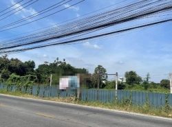 ขายที่ดิน 2 ไร่ 2 งาน 14 ตรว ติดถนนบางกรวยไทรน้อย 16/1 นนทบุรี หน้ากว้าง ใกล้ EGAT  ผังสีส้ม