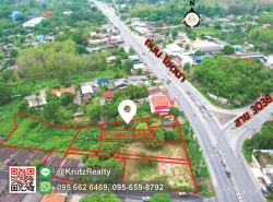 ขายที่ดินแม่แตงพร้อมสิ่งปลูกสร้าง  3 งาน 27 ตรว ติดถนนหลัก ต.สันมหาพน อ.แม่แตง จ.เชียงใหม่