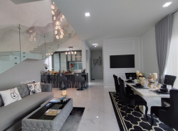ขายบ้านเดี่ยว Smart Home 2 ชั้น พร้อมสระว่ายน้ำ The Happiness Pool Villa บางแสน ขนาด 178.4 ตรว. ใกล้มอเตอร์เวย์  (NO. 7)