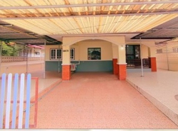 บ้านเดี่ยวชั้นเดียว 72 ตร.วา.พร้อมเฟอร์ ไทวัสดุ บ้านฉาง 2.6 กม.3 นอน 282ตร.ม 2 น้ำ  รพ.มาบตาพุด 4.5 กม. 