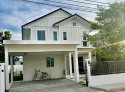 HR1991บ้านเดี่ยวให้เช่า หมู่บ้านวิลลาจจิโอ 2 ศรีนครินทร์-บางนา บ้านใหม่ตกแต่งแล้ว ใกล้เมกาบางนา