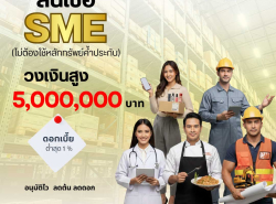 สินเชื่อเพื่อธุรกิจSME STAR LOAN