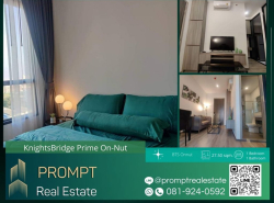 KL04341 - KnightsBridge Prime On-Nut - 27.50 sqm  - BTS Onnut - Sukumvit Hospital - Big C Extra Onnut