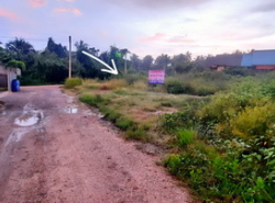 ที่ดินเปล่าเนื้อที่ 150 ตร.ว. ตำบลบางขันแตก อำเภอเมืองสมุทรสงคราม  จังหวัดสมุทรสงคราม 