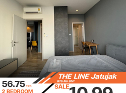 ขายลดราคาพิเศษ คอนโด The Line Jatujak 2 ห้องนอน 2 ห้องน้ำ 56.75 ตร.ม.
