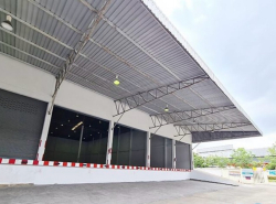 NTG611 ให้เช่าโกดัง บางนาตราด กม.23 ใกล้นิคมบางพลี อาคารเป็นแบบยกพื้น(on beam) ขนาด 1,125 ตรม. รับน้ำหนักได้ 3 ตัน-ตร.ม.พร้อมระบบสาธารณูปโภค