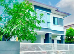 ขายบ้านเดี่ยว บ้านฟ้าปิยรมย์ เลคแอนด์พาร์ค ลำลูกกา เนื้อที่ 60 ตรว