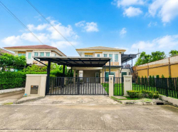 ขายบ้านเดี่ยว 2 ชั้น หลังริม หมู่บ้านมัณฑนา รามอินทรา–วงแหวน