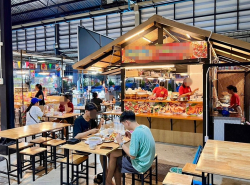 เซ้งร้านส้มตำถาด ในโครงการศรีนครินทร์มาร์เก็ต ตรงข้ามพาราไดร์พาร์ค ข้างๆสุกี้ตี๋น้อย