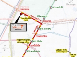 CONDO The Ville Kasetsart area 37 square meter 1 BEDROOM 1 BR ไม่ไกลจาก ม.เกษตร เข้าอยู่ได้ทันที